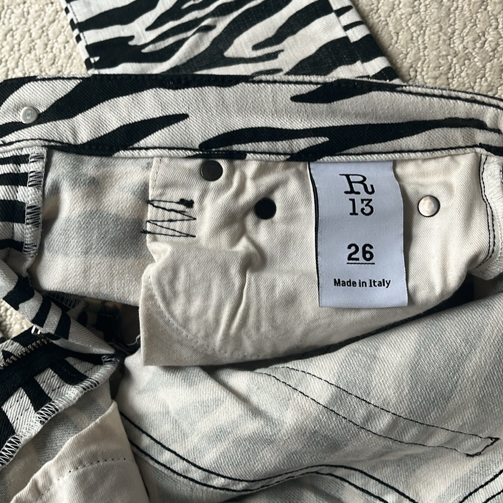 R13 | SIZE 26 | Worn once for photo shoot - Picture 5 of 10